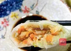 Baicai (cabbage) dumplings recipe 17