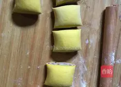 Three colors Illustration of how to make steamed buns 12