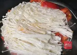 Enoki mushroom tofu soup recipe 6