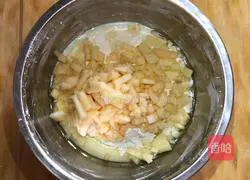 Apple scone fermented biscuits - Illustration of how to make complementary food snacks for babies during pregnancy and lactation 4