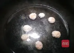 Illustration of how to make winter melon meatballs 6