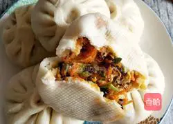 Illustration of how to make plain steamed buns (Tianjin Shimenkan) 11