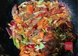 Illustration of how to make special fried noodles 4