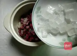 Purple Sweet Potato and Tremella Soup Illustration 6