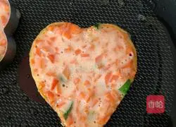 Illustration of how to make carrot and egg cake 6