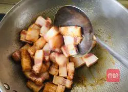 Illustration of braised pork stew 3