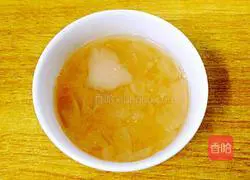 Tremella and snow pear soup recipe 7