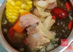 Carrot, Yam and Spare Ribs Soup Recipe Illustration 4