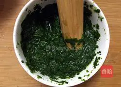 Illustration of how to make spinach steamed dumplings 8