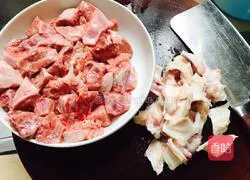 White radish and pig lung soup recipe 5
