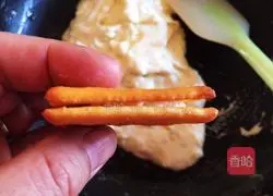 Illustration of making nougat biscuits 9