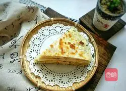 Illustration of how to make scallion pancakes that are crispy on the outside and soft on the inside 17