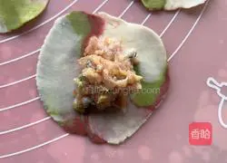 Illustration of how to make colorful dumplings 6