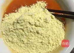 Illustration of how to make persimmon corn cakes 4