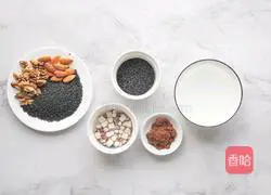 Illustration of how to make healthy and kidney-tonifying rice cereal 1