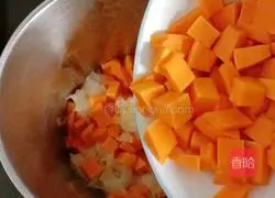 Pumpkin Tremella Soup Recipe Illustration 5