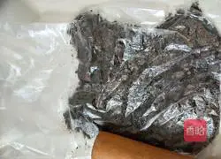 Illustration of how to make mango yogurt potted plants 3