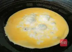 Illustration of how to make leek and egg dumplings 5