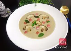 Illustration of how to make mushroom and potato soup 20