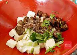 Illustration of how to make sausage mixed with tofu 5