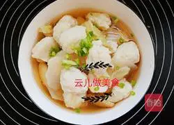 Autumn Healthy Snapper Meatball Soup Recipe Illustration 13