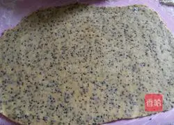 Illustration of how to make black sesame cookies 7