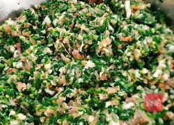 Illustration of how to make shepherd's purse (wild vegetable) dumplings 5