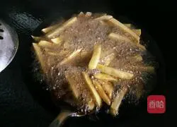 Illustration of how to make French fries 9