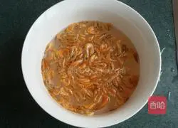 Illustration of how to make stir-fried shrimps with winter melon 2