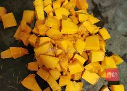 Pumpkin White Kidney Bean Guzhen Recipe Illustration 2