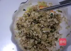 Illustration of how to make steamed cabbage buns 5