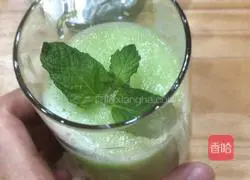 Illustration of how to make super refreshing cucumber and passion fruit bird's nest 7