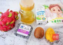 Illustration of how to make homemade fruit pearls 1