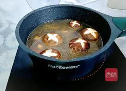 Illustration of how to make mushroom egg noodles 6