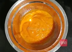 Illustration of how to make pumpkin noodles (baby food supplement) 3