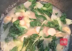 Illustration of how to make milk cabbage in soup 3