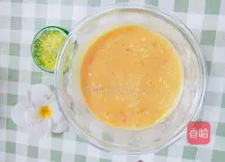 Baby food supplement, shrimp skin egg roll sticks Illustration of how to make sugar 5