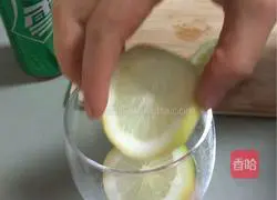 Lemon Sprite Mint Drink Recipe Illustration 3