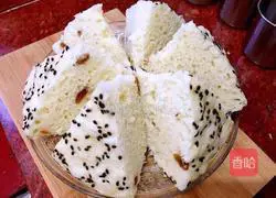 Illustration of making white flour cake 13