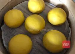 How to make pumpkin steamed buns (one-time fermentation) Illustration 11