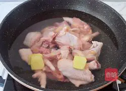 Mushroom, corn, carrot and chicken soup recipe 3