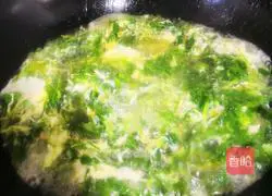 Shepherd's Purse Egg Drop Soup Recipe Illustration 5