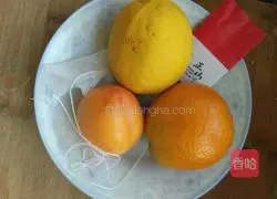 Yellow Peach Orange Fruit Tea Recipe Illustration 1
