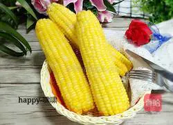 Illustration of cooking corn in microwave oven 6