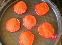 Illustration of making dragon fruit yogurt cake 9