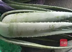 Illustration of how to make rock sugar aloe vera 1