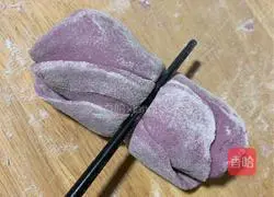 Purple Sweet Potato Rose Steamed Buns Recipe Illustration 19 