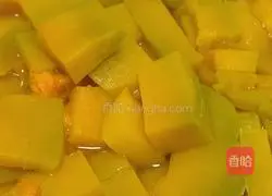 Pumpkin glutinous rice balls recipe 1