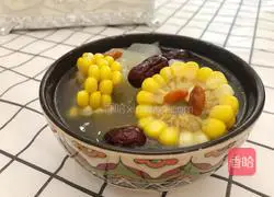 Winter Melon and Corn Pork Ribs Soup Recipe Illustration 12