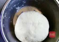 Illustration of making sophora buns 1